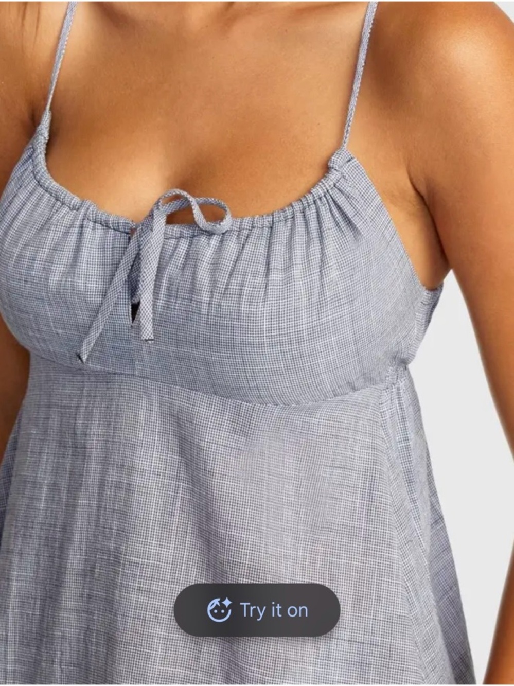 RVCA Women’s Overtime Cotton Minidress - Picture 8 of 8